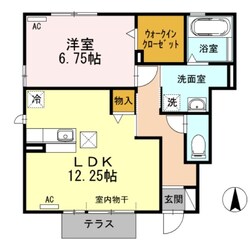 シャルマン　ヴィー　Ｂの物件間取画像